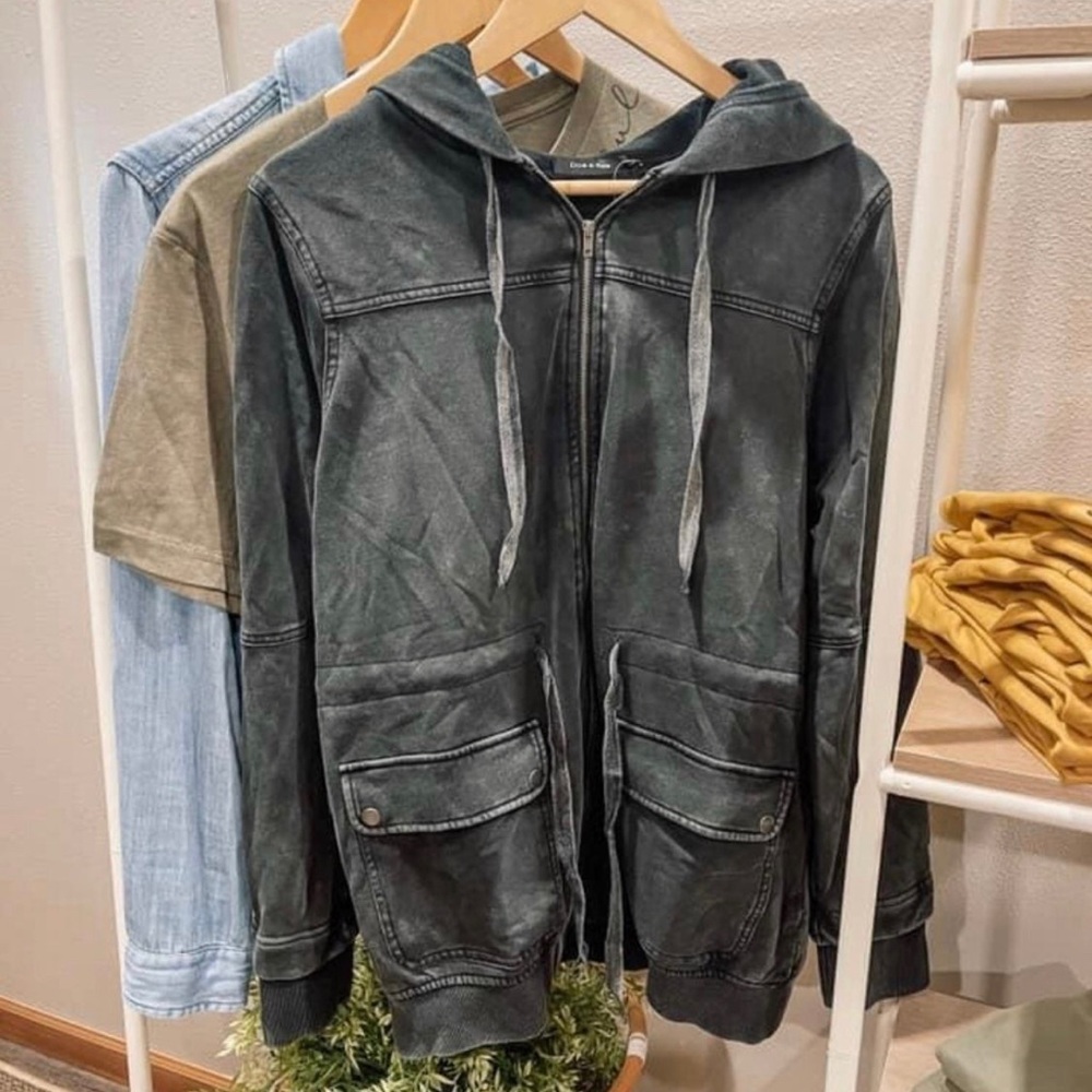 Doe & Rae Knit cargo jacket